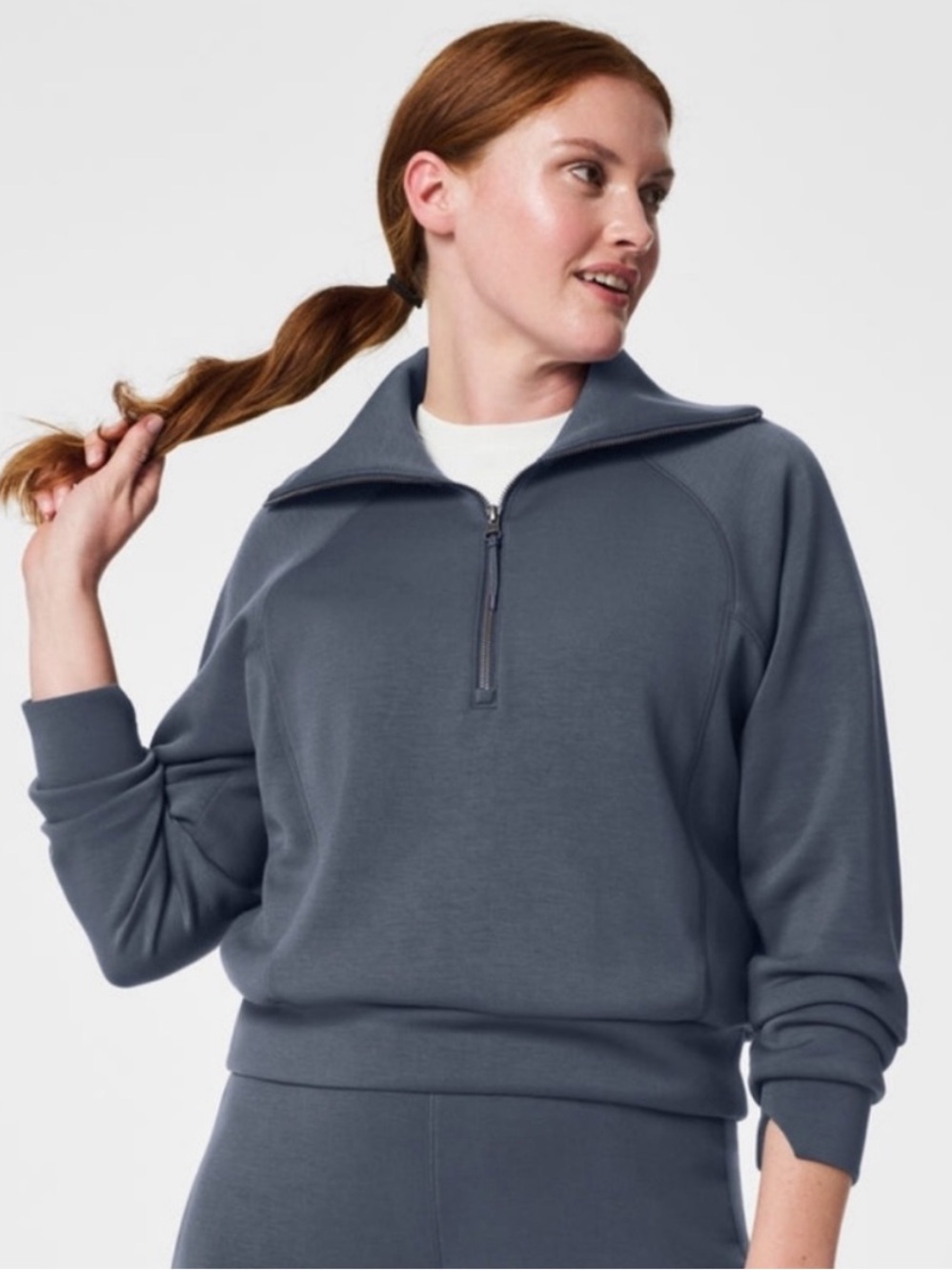 Spanx AirEssentials Half Zip Medium